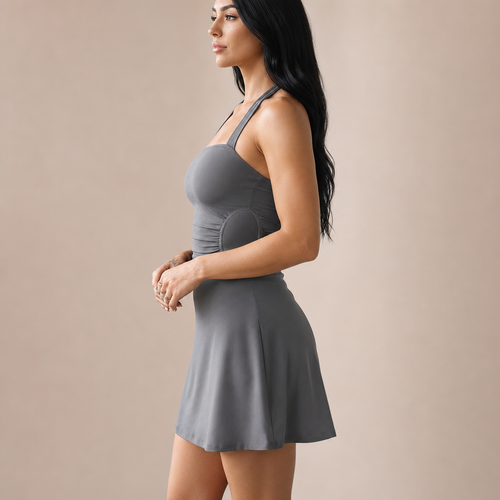 Halter Mini Dress